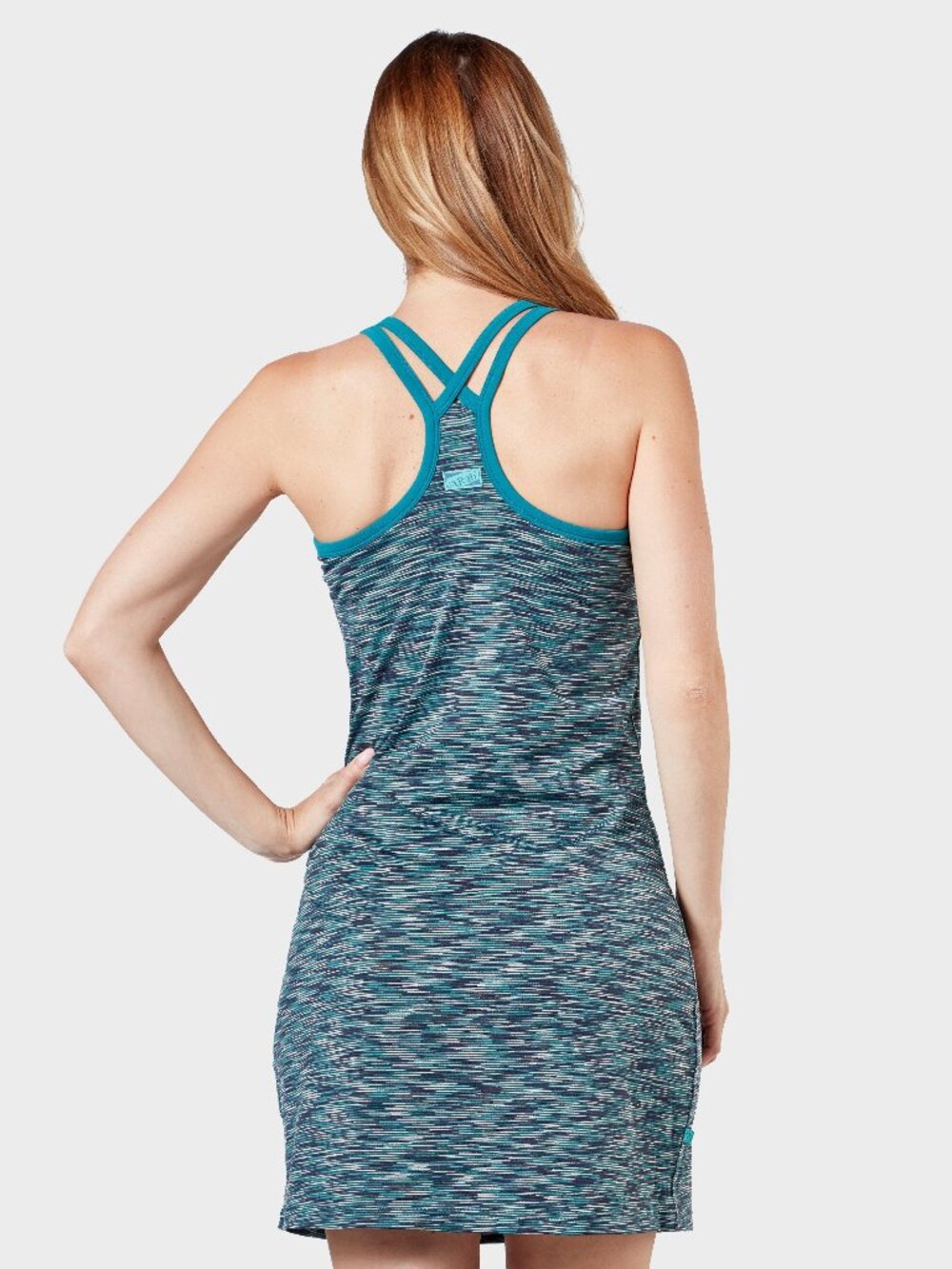 Rab Dress Women's Sz 14 Blue Maze Support Bra Climbing Hiking Camping Travel